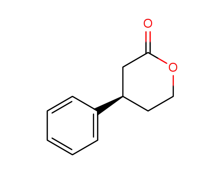 2H-Pyran-2-one, tetrahydro-4-phenyl-, (R)-