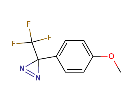 3H-Diazirine, 3-(4-methoxyphenyl)-3-(trifluoromethyl)-