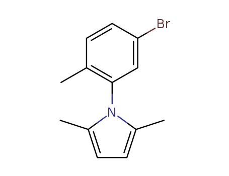 1-(5-bromo-2-methyl-phenyl)-2,5-dimethyl-pyrrole