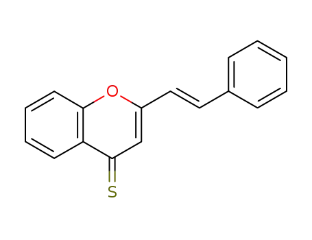 4H-1-Benzopyran-4-thione, 2-(2-phenylethenyl)-