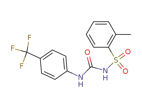 C<sub>15</sub>H<sub>13</sub>F<sub>3</sub>N<sub>2</sub>O<sub>3</sub>S