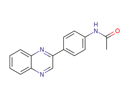 N-[4-(quinoxalin-2-yl)phenyl]acetamide