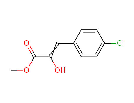 2-Propenoic acid, 3-(4-chlorophenyl)-2-hydroxy-, methyl ester