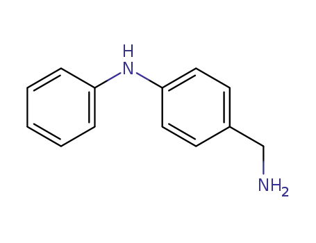 Molecular Structure of 849806-05-9 (Benzenemethanamine, 4-(phenylamino)-)
