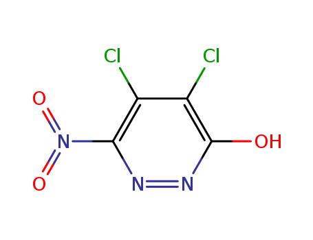 4,5-DICHLORO-6-NITROPYRIDAZIN-3-OL  CAS NO.13645-43-7