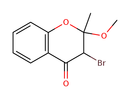 3-Bromo-2-methoxy-2-methyl-chroman-4-one