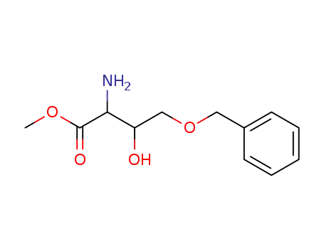 2-amino-4-benzyloxy-3-hydroxy-butyric acid methyl ester