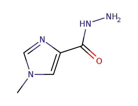 1H-Imidazole-4-carboxylicacid,1-methyl-,hydrazide(9CI)
