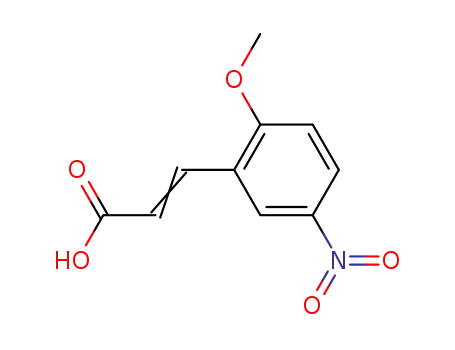 3-(2-메톡시-5-니트로페닐)프로펜산