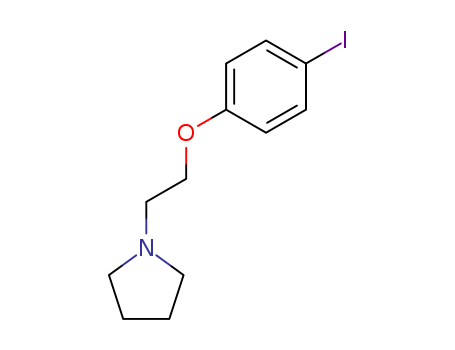 Pyrrolidine, 1-[2-(4-iodophenoxy)ethyl]-