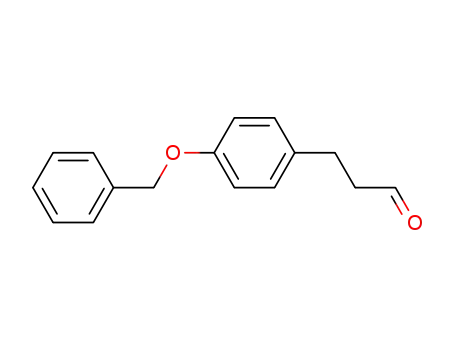 Molecular Structure of 68486-77-1 (3-(4-BENZYLOXYPHENYL)PROPIONALDEHYDE)