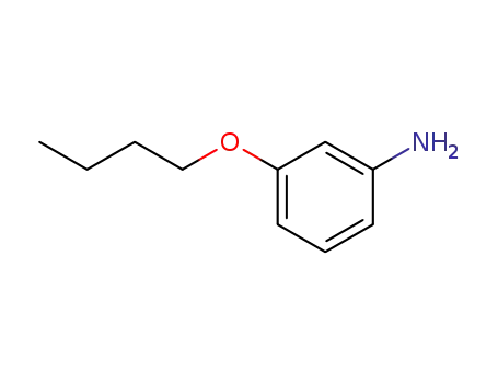 Molecular Structure of 23079-68-7 (3-BUTOXYANILINE)