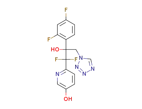 6-(2-(2,4-difluorophenyl)-1,1-difluoro-2-hydroxy-3-(1H-tetrazol-1-yl)propyl)pyridin-3-ol
