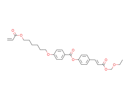 ethoxymethyl 4-[4-(6-acryloyloxyhexyloxy)benzoyloxy]cinnamate