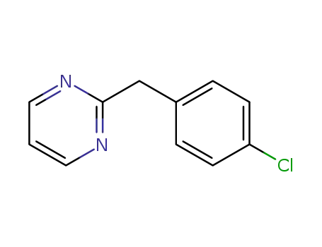 Molecular Structure of 1391925-57-7 (2-(4-chlorobenzyl)pyrimidine)