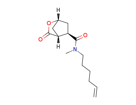 (1R,4R,5R)-N-(hex-5-en-1-yl)-N-methyl-3-oxo-2-oxabicyclo[2.2.1]heptane-5-carboxamide