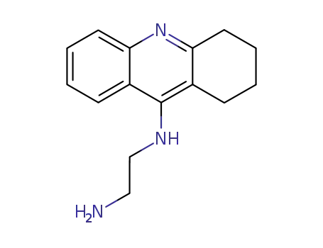 Molecular Structure of 57165-75-0 (9-(2-aminoethylamino)-1,2,3,4-tetrahydroacridine)