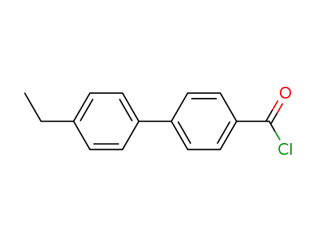 Molecular Structure of 92119-00-1 (4'-ETHYL-BIPHENYL-4-CARBONYL CHLORIDE)