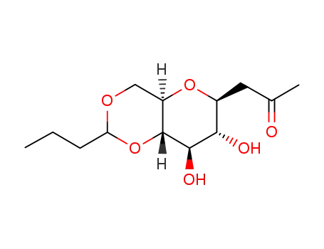 1-C-(4,6-O-butylidene-β-D-glucopyranosyl)propane-2-one