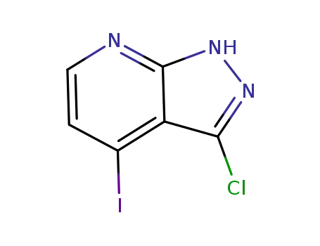 3-chloro-4-iodo-1H-pyrazolo[3,4-b]pyridine