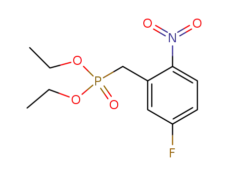 diethyl (5-fluoro-2-nitrophenyl)methylphosphonate