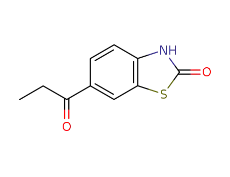2(3H)-Benzothiazolone,6-(1-oxopropyl)-(9CI)