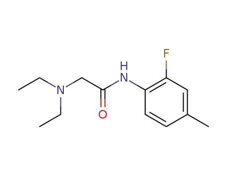 <i>N</i>,<i>N</i>-diethyl-glycine-(2-fluoro-4-methyl-anilide)