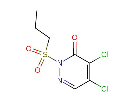 4,5-DICHLORO-2-PROPYLSULFONYL-PYRIDAZIN-3-ONE