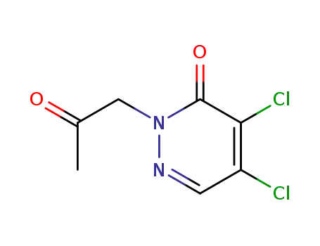 4,5-DICHLORO-2-(2-OXOPROPYL)-3(2H)-PYRIDAZINONE
