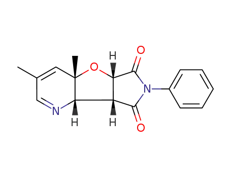 (4aS,5aS,8aR,8bS)-3,4a-Dimethyl-7-phenyl-4a,5a,8a,8b-tetrahydro-pyrrolo[3',4':4,5]furo[3,2-b]pyridine-6,8-dione