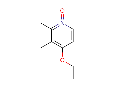 Molecular Structure of 1034065-92-3 (4-ethoxy-2,3-dimethylpyridine N-oxide)