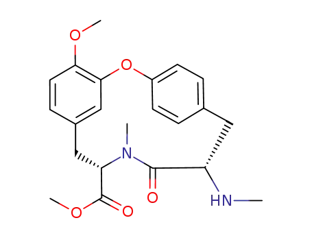 L,L-N,N-dimethylcycloisodityrosine methyl ester