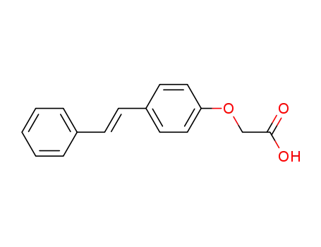 Acetic acid, [4-[(1E)-2-phenylethenyl]phenoxy]-