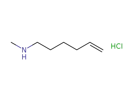 Molecular Structure of 862175-17-5 (N-Methylhex-5-en-1-aMine hydrochloride)
