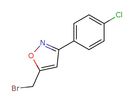 4-Bromomethyl-3-(4-chloro-phenyl)-isoxazole