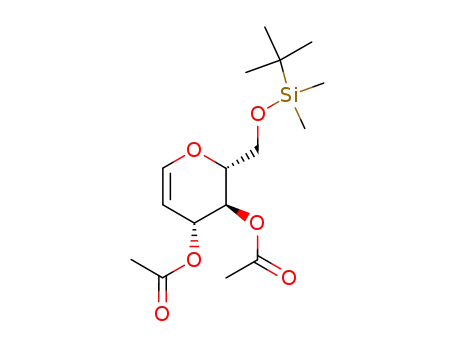 3,4-Di-acetyl-6-o-(tert-butyldimethylsilyl)-d-galactal