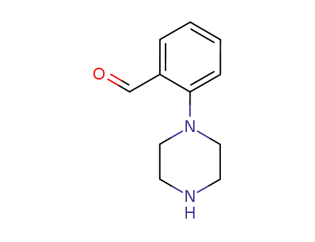 Molecular Structure of 736991-52-9 (2-PIPERAZIN-1-YL-BENZALDEHYDE)