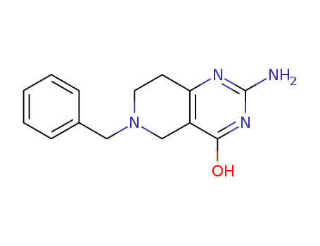 Pyrido[4,3-d]pyrimidin-4(3H)-one, 2-amino-5,6,7,8-tetrahydro-6-(phenylmethyl)-