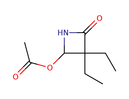 4-(acetyloxy)-3-propyl-2-Azetidinone