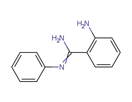Molecular Structure of 951-48-4 (BENZENECARBOXIMIDAMIDE,2-AMINO-N-PHENYL-)
