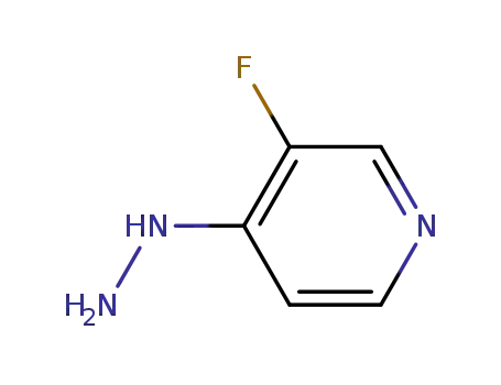 피리딘, 3- 플루오로 -4- 히드라 지노-(9CI)