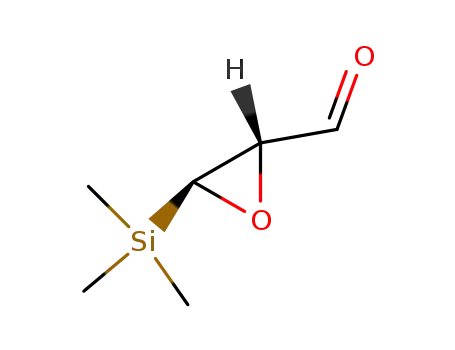 Oxiranecarboxaldehyde, 3-(trimethylsilyl)-, (2S-trans)- (9CI)