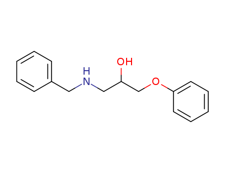 1-Benzylamino-3-phenoxy-propan-2-ol