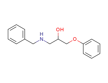 Molecular Structure of 53673-51-1 (1-Benzylamino-3-phenoxy-propan-2-ol)