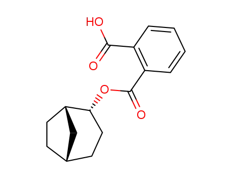 (+/-)-phthalic acid mono-(bicyclo[3.2.1]octyl-(2<i>endo</i>)-ester)