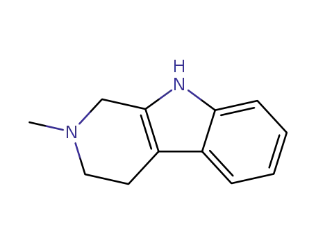 Molecular Structure of 13100-00-0 (2-methyltryptoline)
