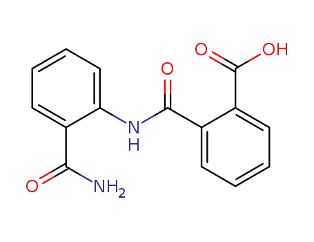 Molecular Structure of 18257-54-0 (Benzoic acid,2-[[[2-(aminocarbonyl)phenyl]amino]carbonyl]-)