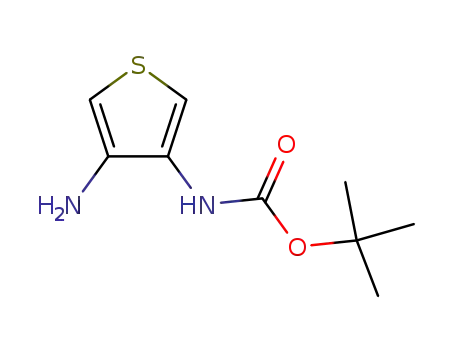 Carbamic acid, (4-amino-3-thienyl)-, 1,1-dimethylethyl ester