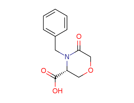 (3r)-4-benzyl-5-oxomorpholine-3-carboxylic Acid