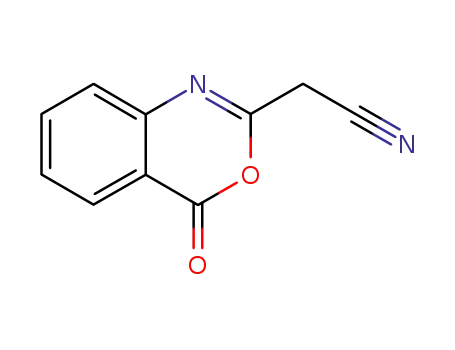 4H-3,1-Benzoxazine-2-acetonitrile, 4-oxo-